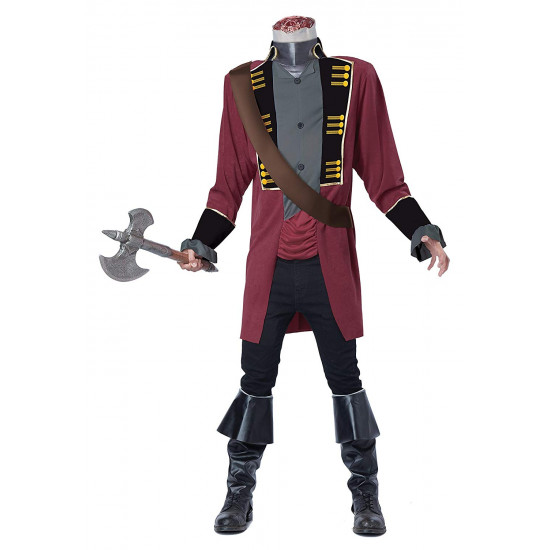 Fantasia Adulto Capitão Homem sem Cabeça Fantasia Adulto Capitão Homem sem Cabeça