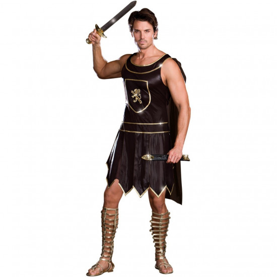 Fantasia Adulto Gladiador Grego Fantasia Adulto Gladiador Grego