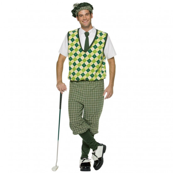 Fantasia Adulto Jogador de Golf Fantasia Adulto Jogador de Golf