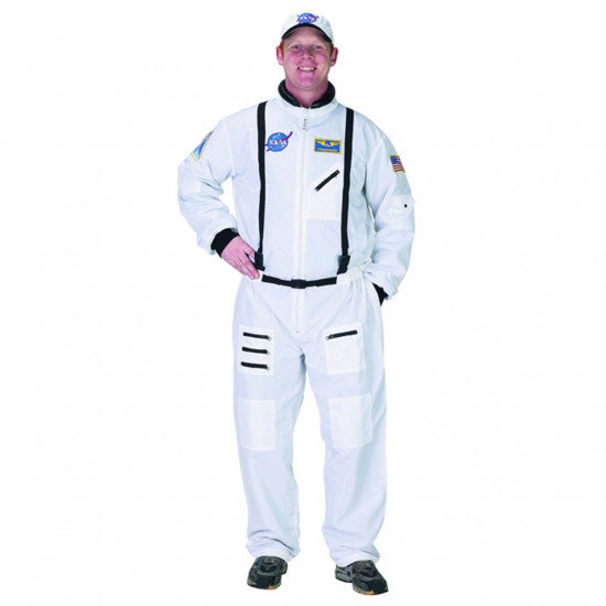 Fantasia Adulto Macacão de Astronauta Luxo Fantasia Adulto Macacão de Astronauta Luxo