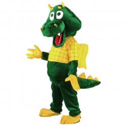 Fantasia Adulto Mascote Dragão Supreme