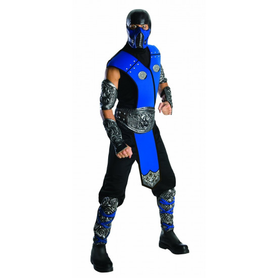 Fantasia Adulto Masculina SubZero Sub-Zero Mortal Kombat Fantasia Adulto Masculina SubZero Sub-Zero Mortal Kombat