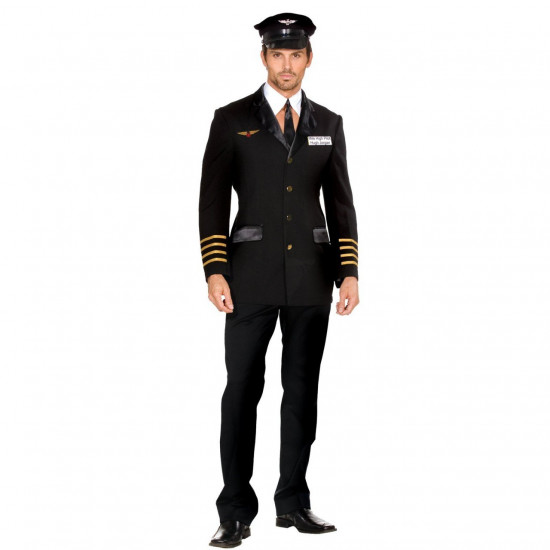 Fantasia Adulto Masculino Capitão Mile High Fantasia Adulto Masculino Capitão Mile High