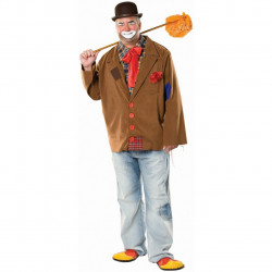 Fantasia Adulto Masculino Palhaço Moderno Extra Grande