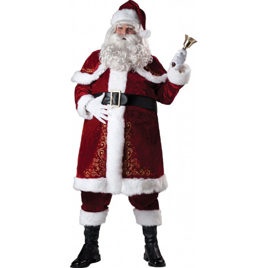 Fantasia Adulto Papai Noel Elite Fantasia Adulto Papai Noel Elite