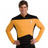 Fantasia Adulto Star Trek Amarelo Nova Geração