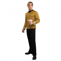 Fantasia Adulto Star Trek Dourada Clássica
