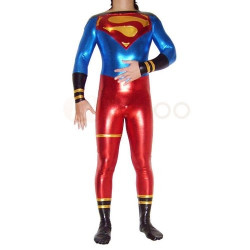Fantasia Adulto Superman Super Homem Spandex