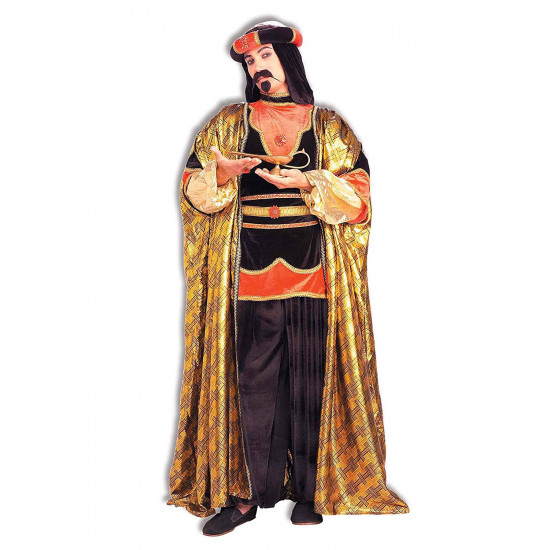 Fantasia Arabe Sheik Sultão Adulto Luxo Fantasia Arabe Sheik Sultão Adulto Luxo