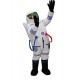 Fantasia Astronauta do Espaço Adulto Mascote Branco