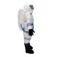 Fantasia Astronauta do Espaço Adulto Mascote Branco