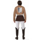 Fantasia Attack on Titan Eren Adulto Luxo