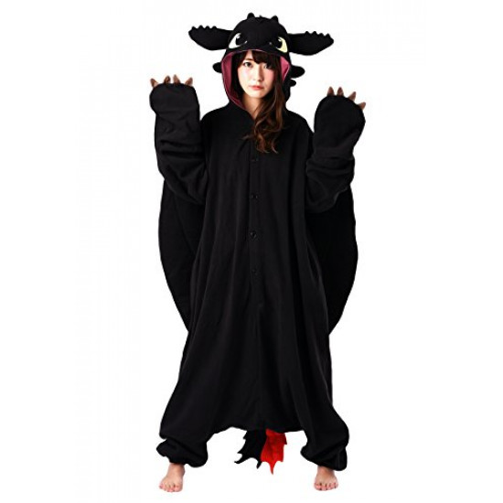 Fantasia Banguela Como Treinar seu Dragão Super Luxo Adulto Fantasia Banguela Como Treinar seu Dragão Super Luxo Adulto