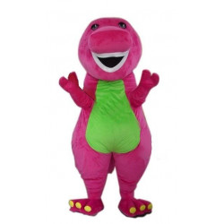 Fantasia Barney Adulto Mascote