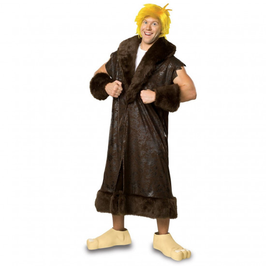 Fantasia Barney Ruble Flintstones Adulto Luxo Fantasia Barney Ruble Flintstones Adulto Luxo