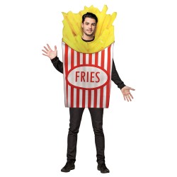 Fantasia Batata Frita Luxo Adulto Fantasia Batata Frita Luxo Adulto