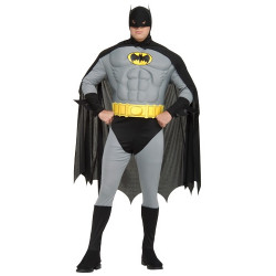 Fantasia Batman Adulto Luxo com Músculos