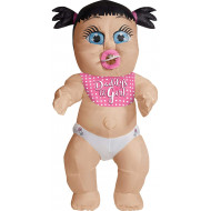 Fantasia Bebê Inflável Adulto Luxo Garota 