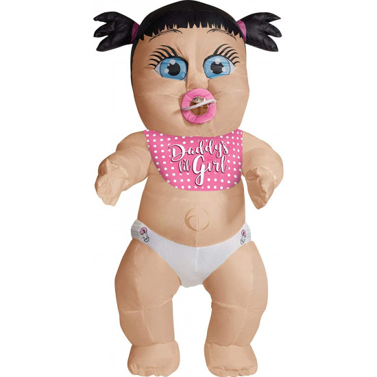 Fantasia Bebê Inflável Adulto Luxo Garota Fantasia Bebê Inflável Adulto Luxo Garota