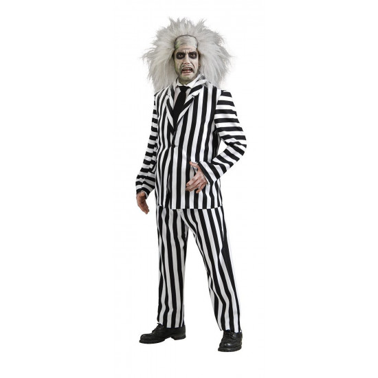 Fantasia Beetlejuice Adulto Luxo Fantasia Beetlejuice Adulto Luxo