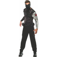 Fantasia Bucky Capitão América O Soldado do Inverno Adulto