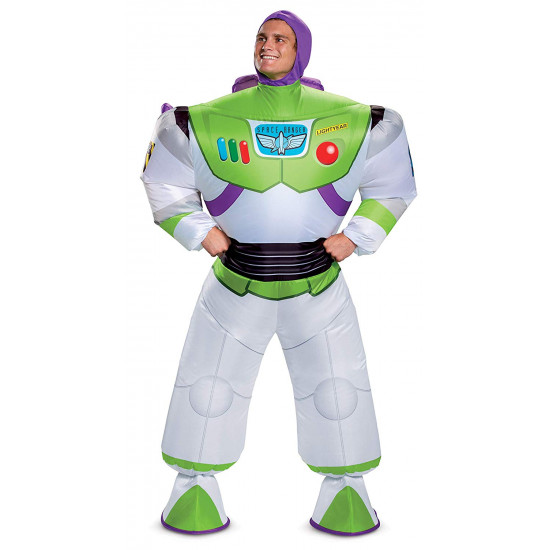Fantasia Buzz Lightyear Adulto Luxo Inflável Fantasia Buzz Lightyear Adulto Luxo Inflável