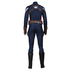 Fantasia Capitão América Soldado de Inverno Adulto Teatrical