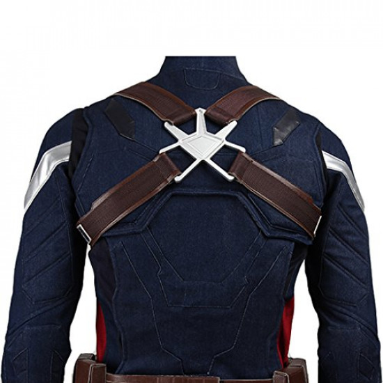 Fantasia Capitão América Soldado de Inverno Adulto Teatrical Fantasia Capitão América Soldado de Inverno Adulto Teatrical