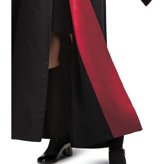 Fantasia Casa Hogwarts Manto Luxo Harry Potter Adulto