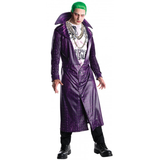 Fantasia Casaco Coringa Esquadrão Suicida Adulto Fantasia Casaco Coringa Esquadrão Suicida Adulto