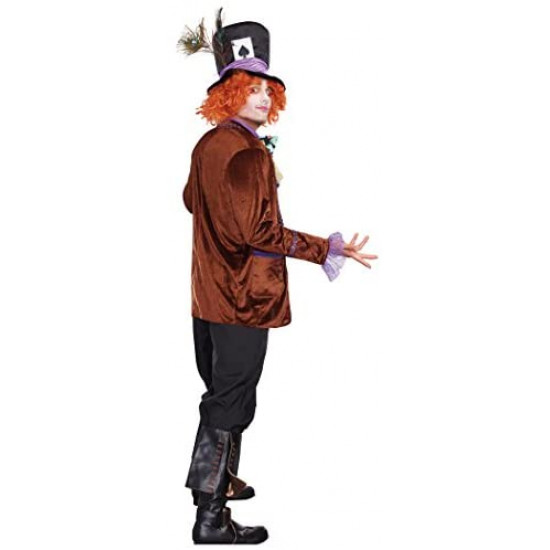 Fantasia Chapeleiro Maluco Adulto Alice no País das Maravilhas Elite Fantasia Chapeleiro Maluco Adulto Alice no País das Maravilhas Elite