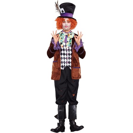 Fantasia Chapeleiro Maluco Adulto Alice no País das Maravilhas Elite Fantasia Chapeleiro Maluco Adulto Alice no País das Maravilhas Elite