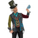 Fantasia Chapeleiro Maluco Alice no País das Maravilhas Adulto