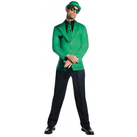 Fantasia Charada Vilão Adulto Luxo Arkham City