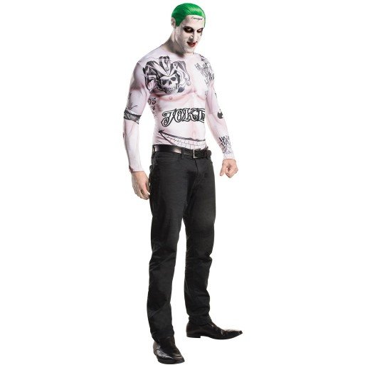 Fantasia Coringa Esquadrão Suicida Adulto Fantasia Coringa Esquadrão Suicida Adulto