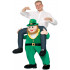 Fantasia de Montar Gnomo Leprechaun Me Carregando Adulto