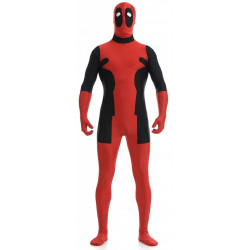 Fantasia Deadpool Spandex Adulto