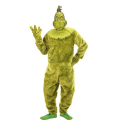 Fantasia Dr Seuss Grinch Adulto Luxo