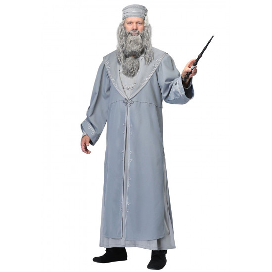 Fantasia Dumbledore Adulto Luxo Fantasia Dumbledore Adulto Luxo