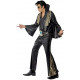 Fantasia Elvis Presley Preta Adulto Luxo Fantasia Elvis Presley Preta Adulto Luxo