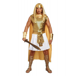Fantasia Faraó Adulto Masculino Dourado