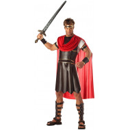 Fantasia Gladiador Romano Hércules Adulto Luxo