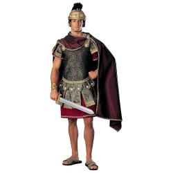 Fantasia Gladiador Romano Marco Antônio Adulto Elite