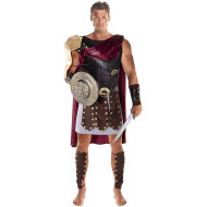 Fantasia Gladiador Romano Marco Antônio Adulto Luxo
