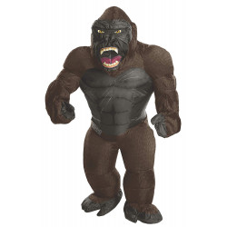 Fantasia Gorila King Kong Inflável Adulto