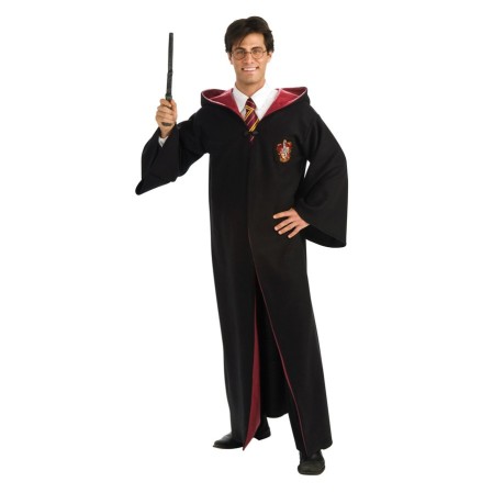 Capa Harry Potter Adulto Vermelha Luxo Capa Harry Potter Adulto Vermelha Luxo