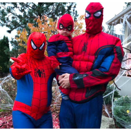 Fantasia Homem Aranha Bebê Luxo Fantasia Homem Aranha Bebê Luxo