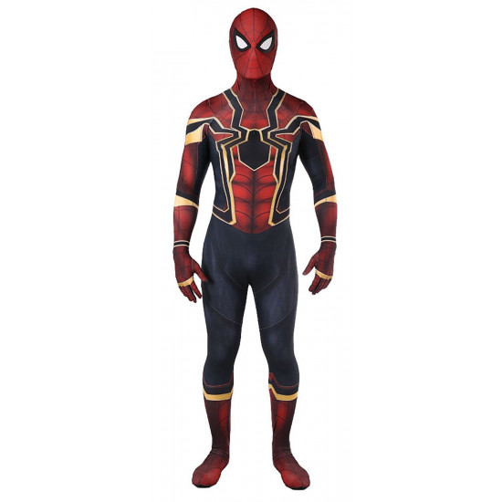 Fantasia Homem Aranha Guerra Infinita Adulto Cosplay