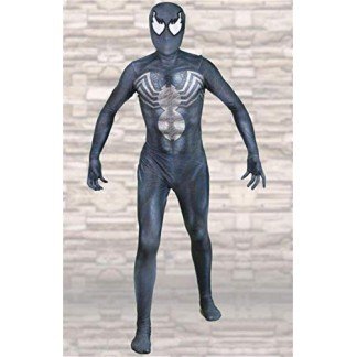 Fantasia Homem Aranha Os Vingadores Luxo Adulto Preto Fantasia Homem Aranha Os Vingadores Luxo Adulto Preto