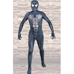 Fantasia Homem Aranha Os Vingadores Luxo Adulto Preto